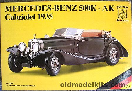 Pocher 1/8 Mercedes-Benz 500K-AK Cabriolet 1935, K93 plastic model kit